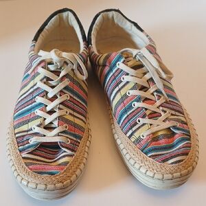 Sam Edelman Multicolor Striped Shoes